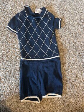 Draper James Toddler Argyle Matching Polo Set | 18M